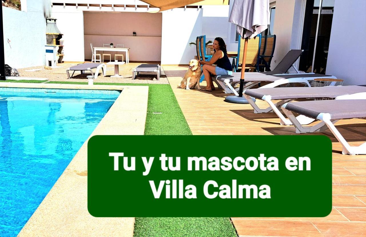 Villa Calma Climatized Pool Private Jacuzzi Spa In Tarajalejo Tuineje Exterior foto